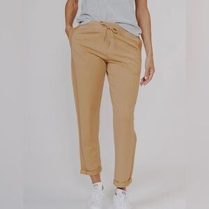 The Normal Brand Classic Terry Loop Sweatpant in Camel XS (NEW, TAG ON, UNWORN)